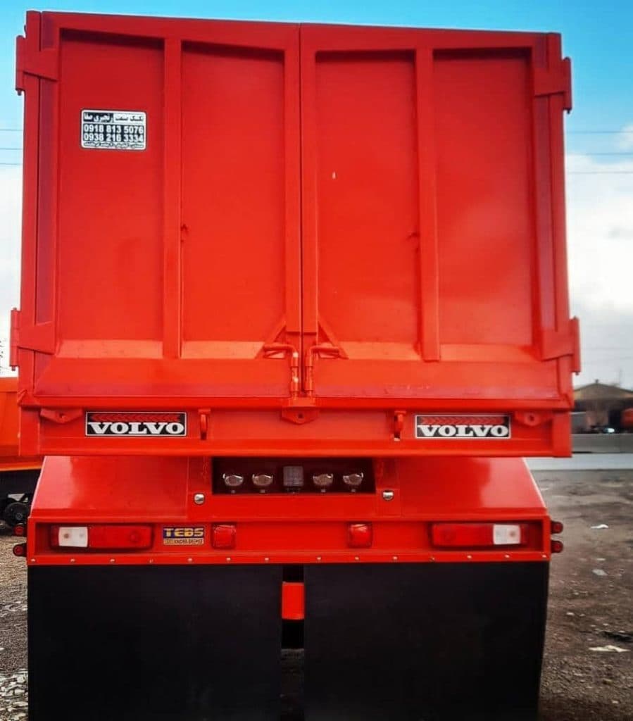 ساخت تریلی کمپرسی صفا صنعت در همدان