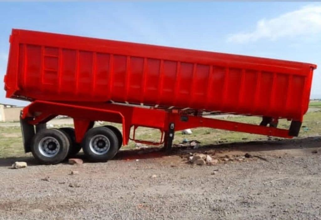 ساخت تریلی کمپرسی صفا صنعت در همدان