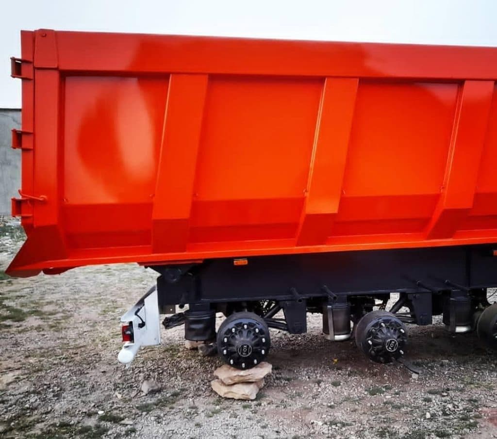 ساخت تریلی کمپرسی صفا صنعت در همدان