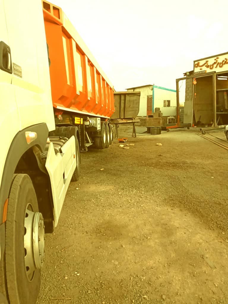 تریلی سازی کمپرسی دو و سه محور مرتضی حاجیان در همدان