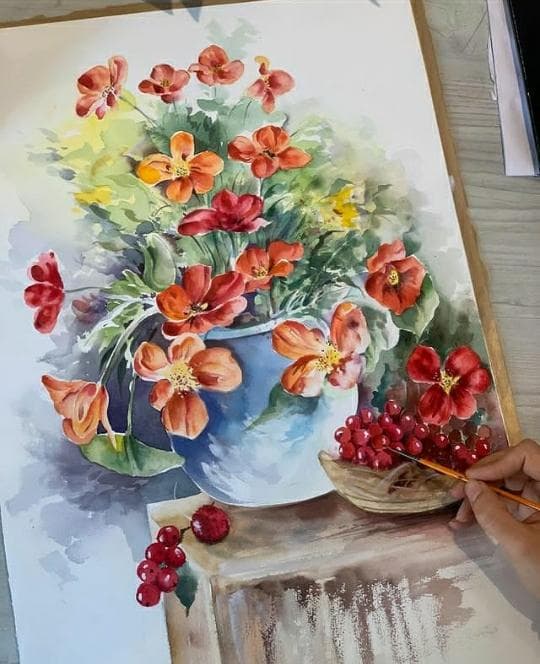 آموزشگاه نقاشی نیل در شهران شمالی تهران