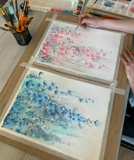 آموزشگاه نقاشی نیل در شهران شمالی تهران