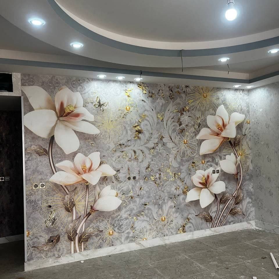 نصب و فروش کاغذ دیواری و پوستر بندردکور در بندرعباس