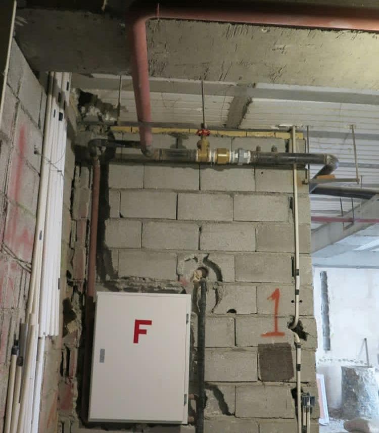 اجرای لوله کشی گاز آتشنشانی فردین احمدوند در محمدشهر