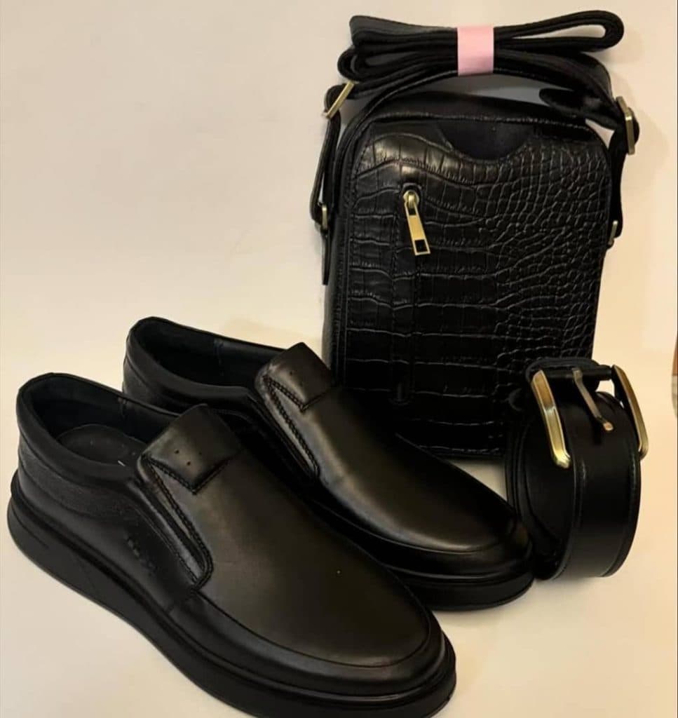 تولید و فروش کفش چرم مردانه تقی زاده عرب در بازار تهران