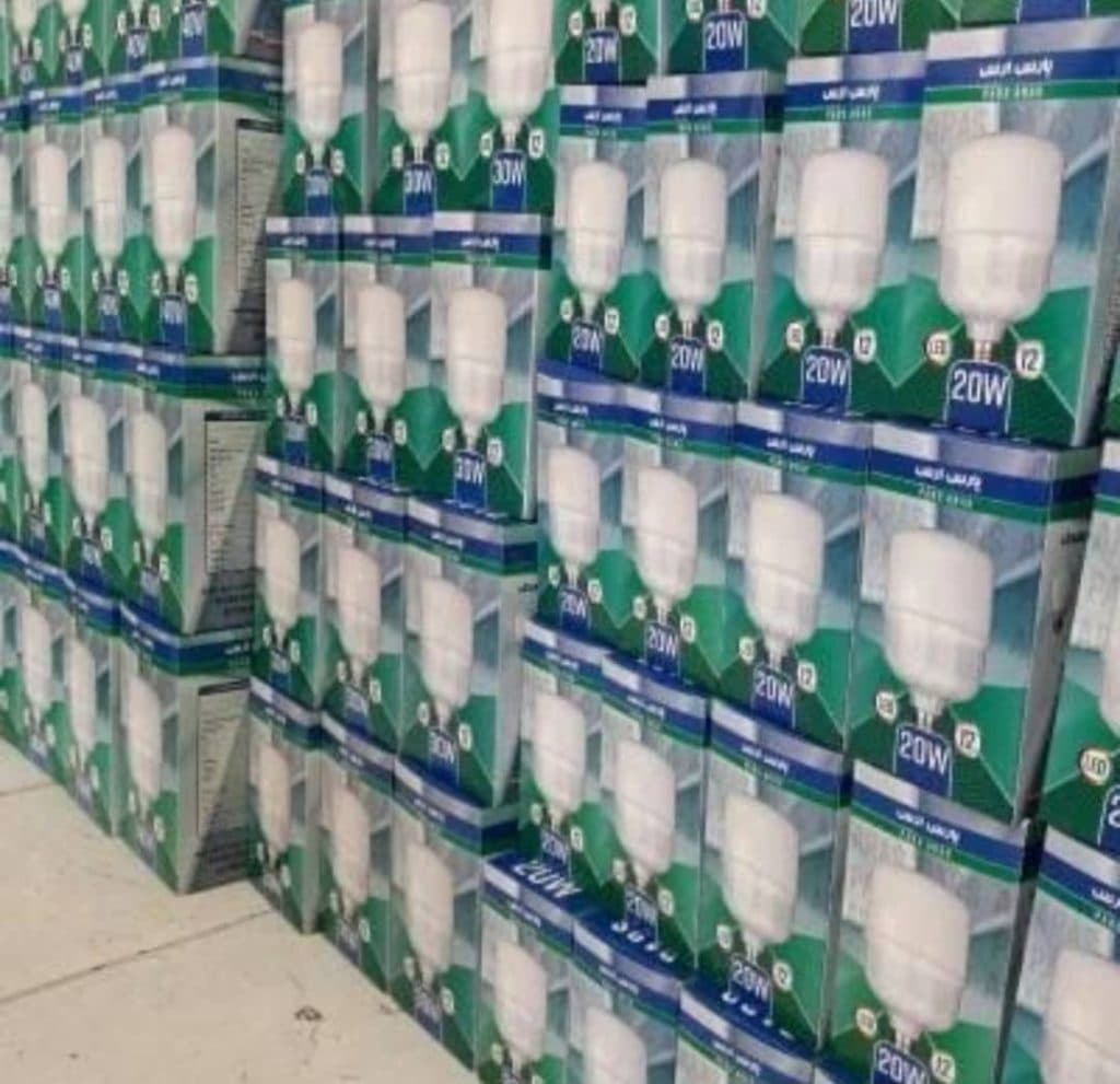 فروش لامپ کم مصرف استوانه ای پارس ارس در کرج