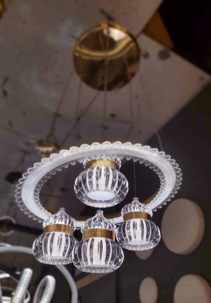 فروش و پخش لوستر و چراغ روشنایی درخشش در تختی رشت