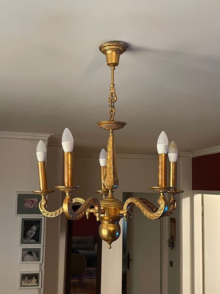 خریدار آیینه شمعدان و لوستر برنجی آب طلا رضایی در تهران