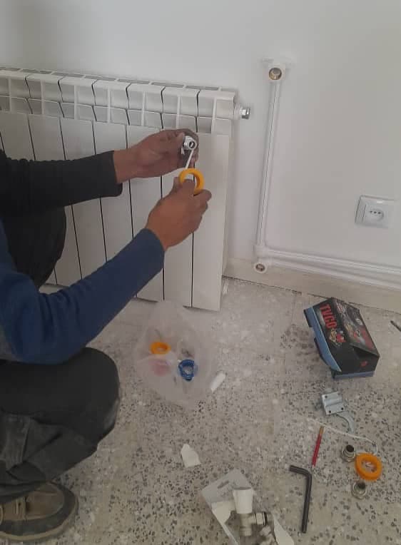 تاسیسات لوله کشی آب و فاضلاب کریمی در بم