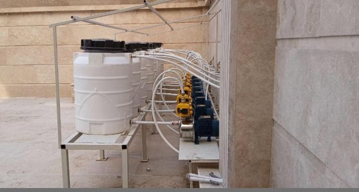 تاسیسات ساختمان ناصری در قشم