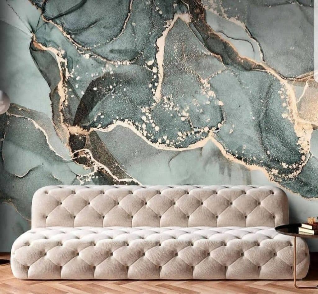 فروش و نصب کاغذدیواری و پوستر سه بعدی پاپیروس شعاعی در مراغه