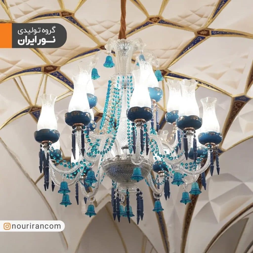 فروشگاه لوستر نور ایران ابراهیم نظرعلی در شیراز