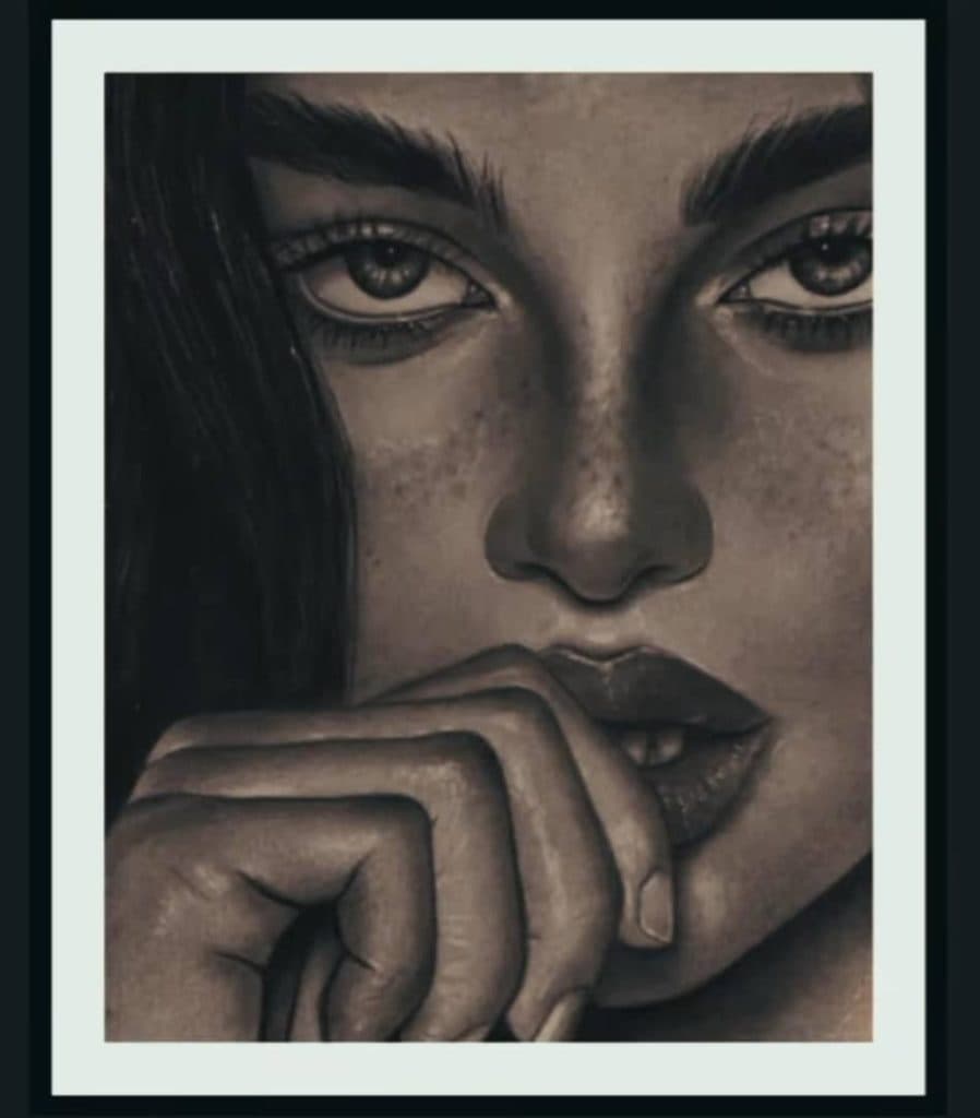 آموزش سیاه قلم هنر رنگ ها راشدی خواه در پیروزی تهران