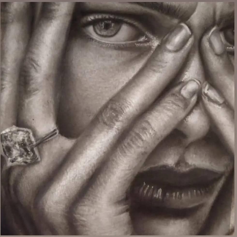 آموزش سیاه قلم هنر رنگ ها راشدی خواه در پیروزی تهران