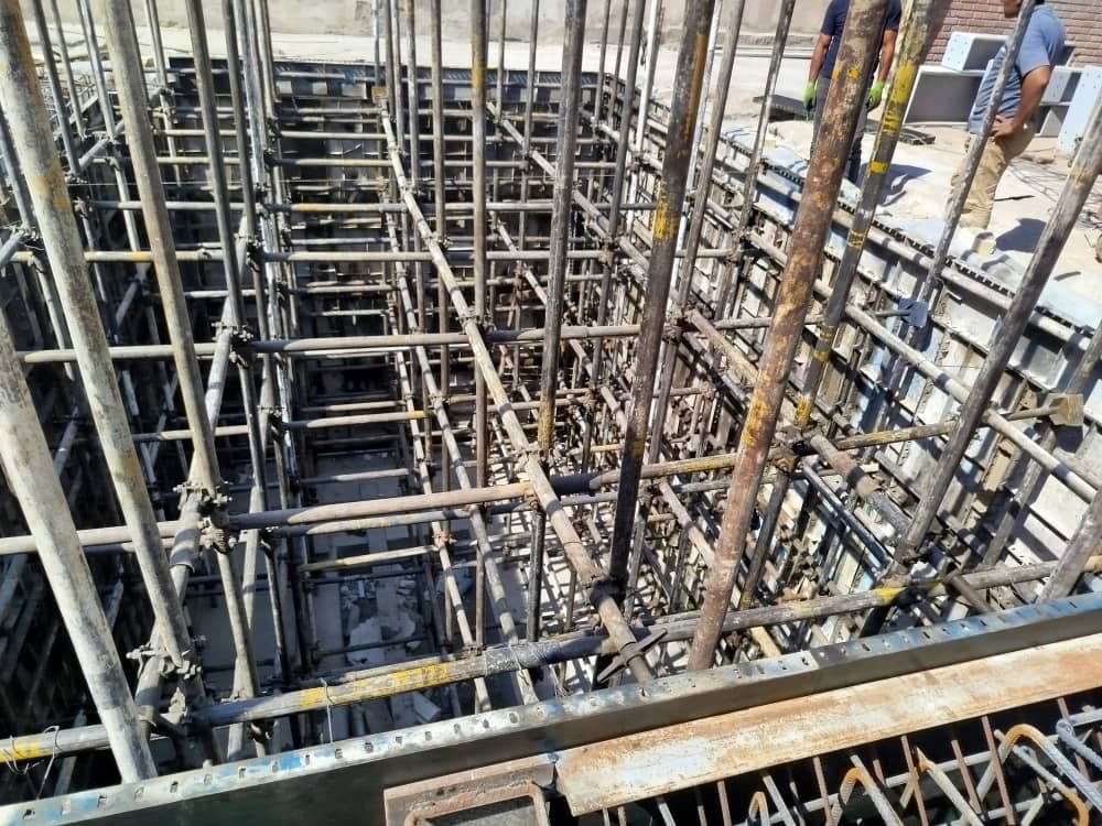آرماتوربندی صنعتی و فوندانسیون سوله آرمه بتن در قزوین