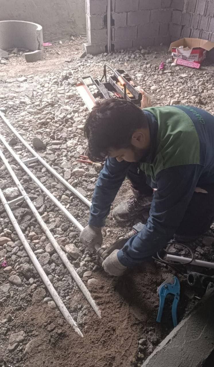 تاسیسات لوله کشی آب حرفه ای راعی در آمل