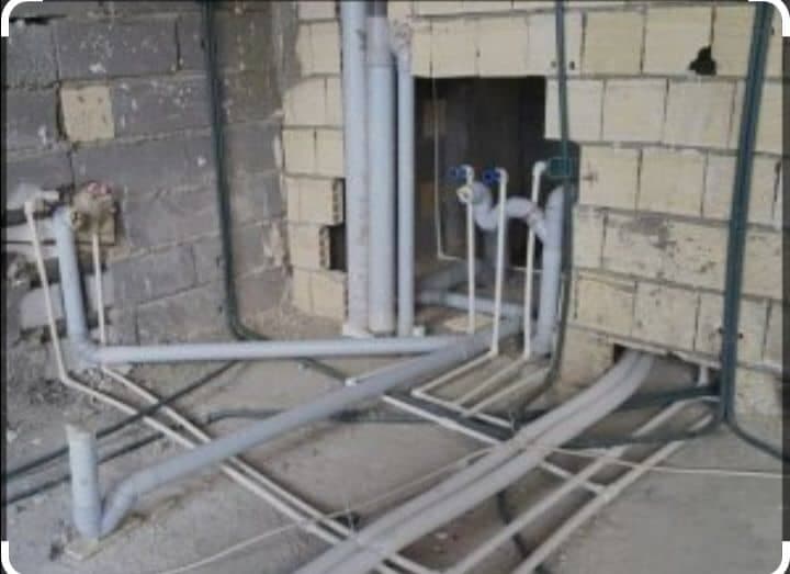 اجرا و نصب لوله کشی خراباتی در سمنان