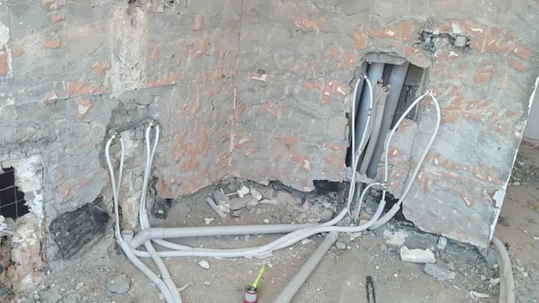 اجرا و نصب لوله کشی خراباتی در سمنان