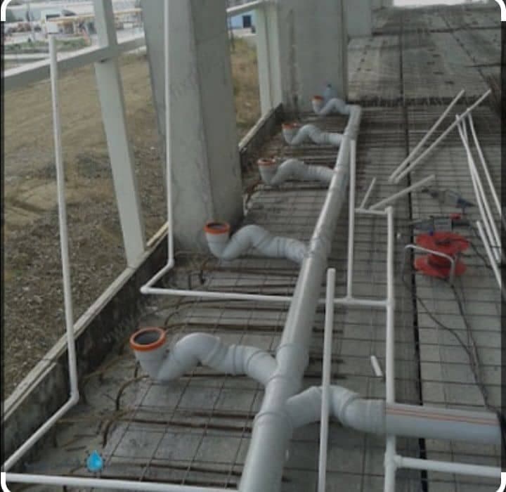 اجرا و نصب لوله کشی خراباتی در سمنان