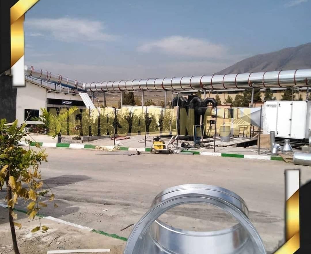 طراحی واجرای تاسیسات ساختمان مهرسازان خدایاری در تهران