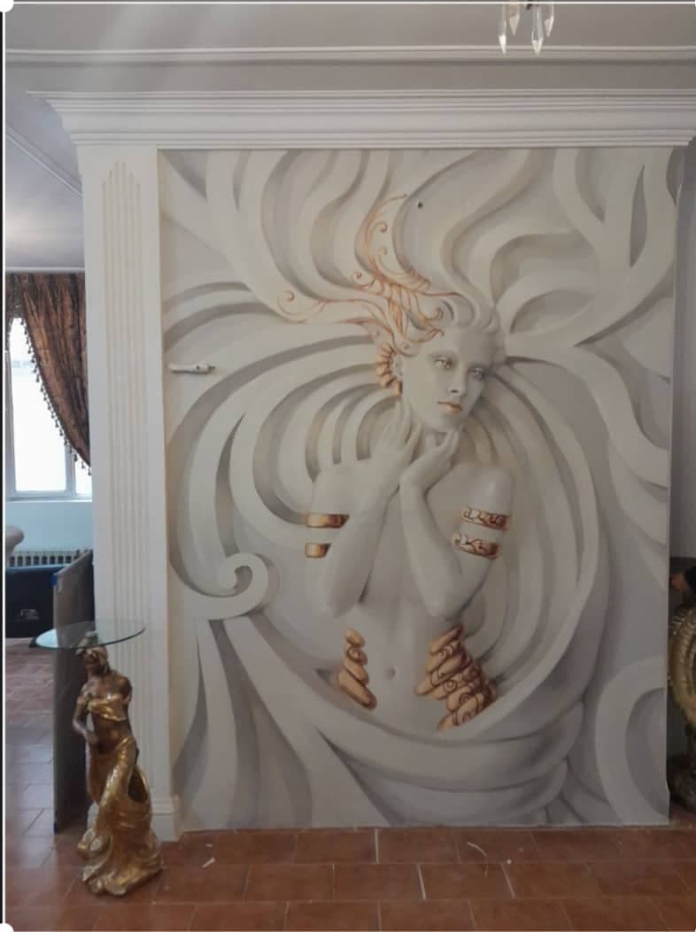 نصب کاغذ دیواری رحمتی در مشهد