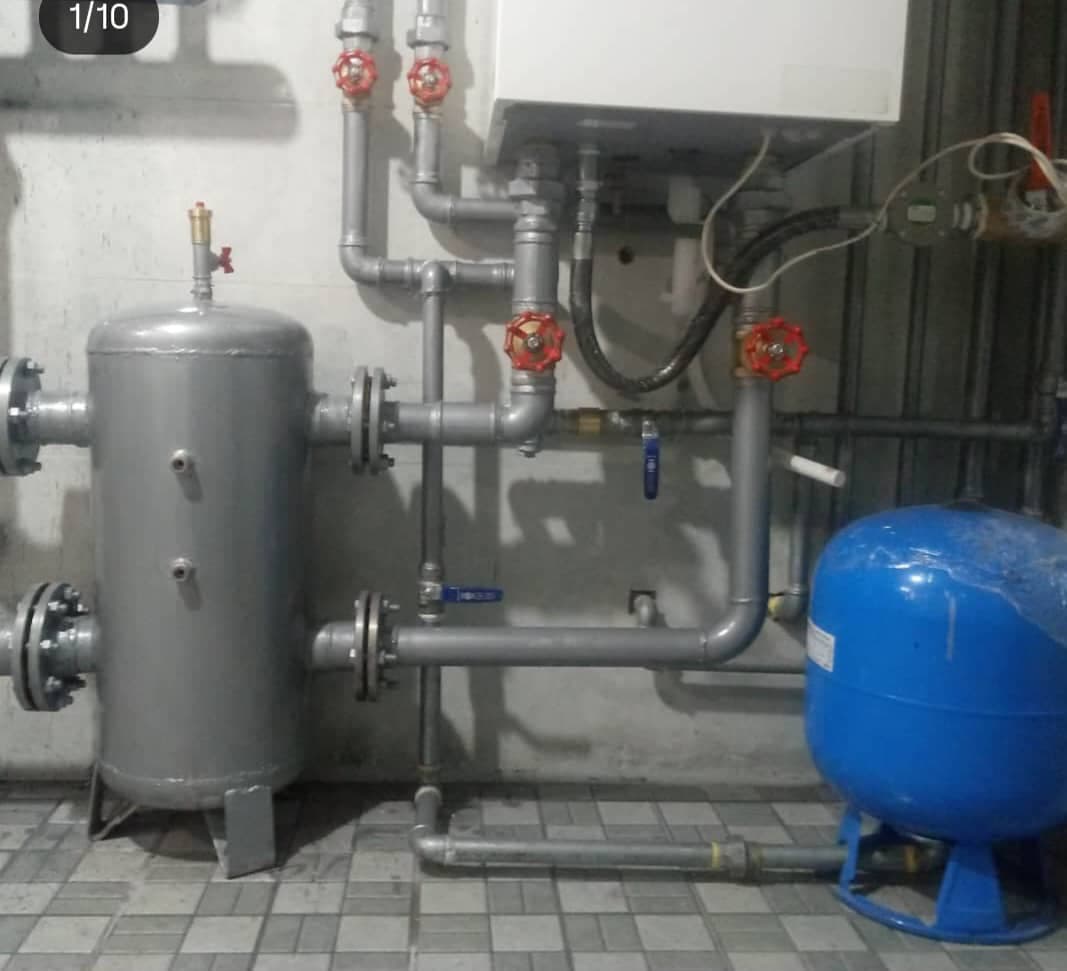 تاسیسات مکانیکی ساختمان پارس شوفاژ در قزوین