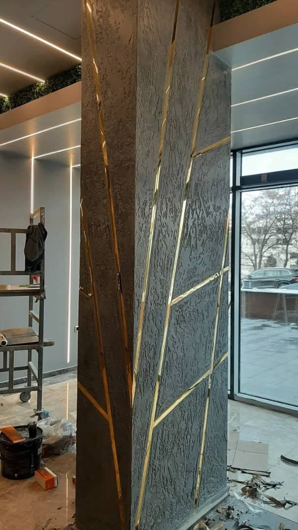 نقاشی ساختمان سینا در لاهیجان