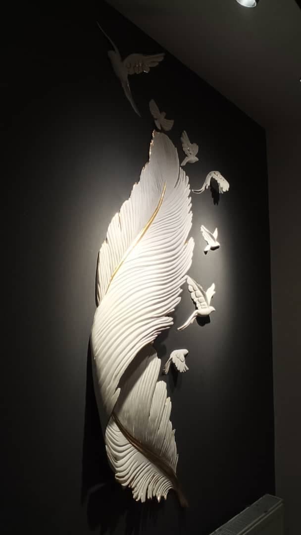 نقاشی ساختمان سینا در رشت