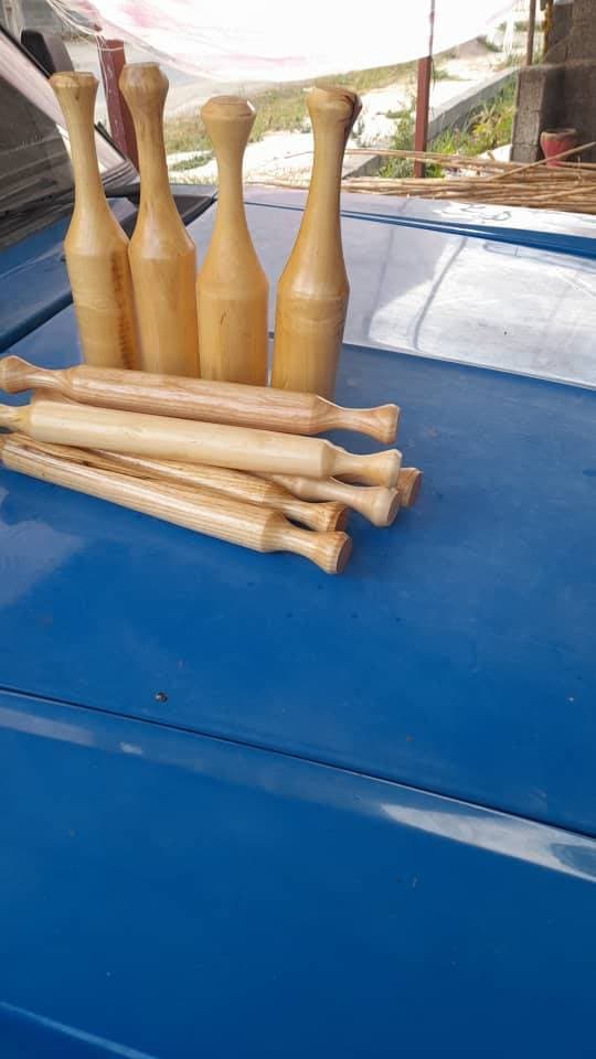 تولید صنایع دستی چوبی طاهری در پره سر