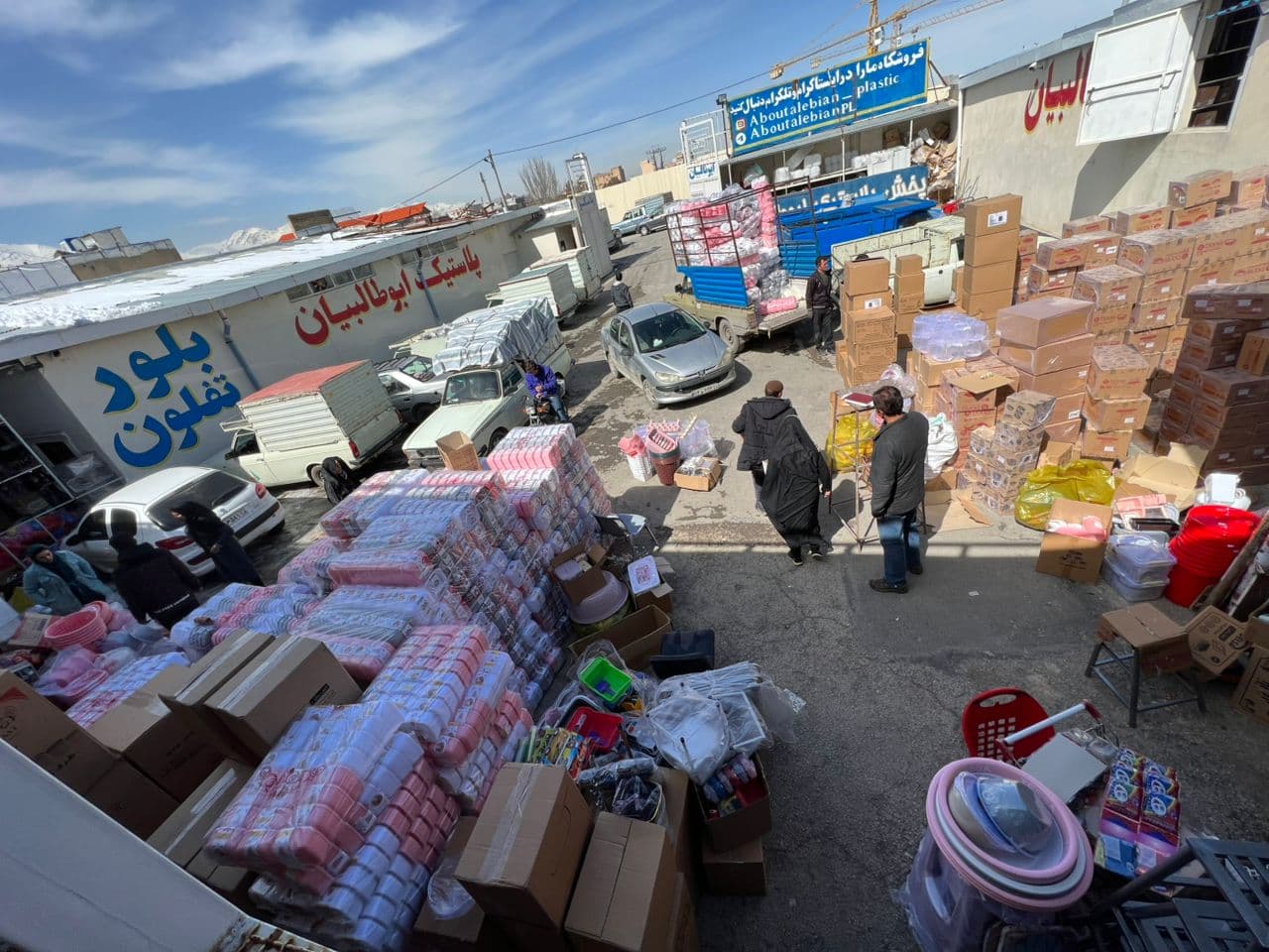 فروشگاه لوازم آشپزخانه و پلاسکو ابوطالبیان در همدان