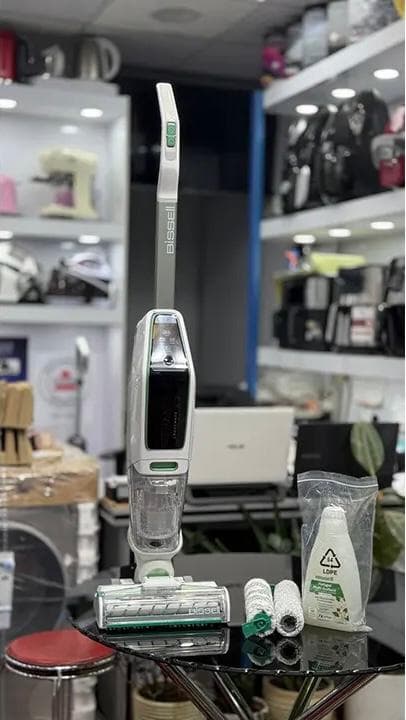 نمایندگی فروش محصولات فرش شور و مبل شور بیسل Bissell برگ سبز در تختی رشت