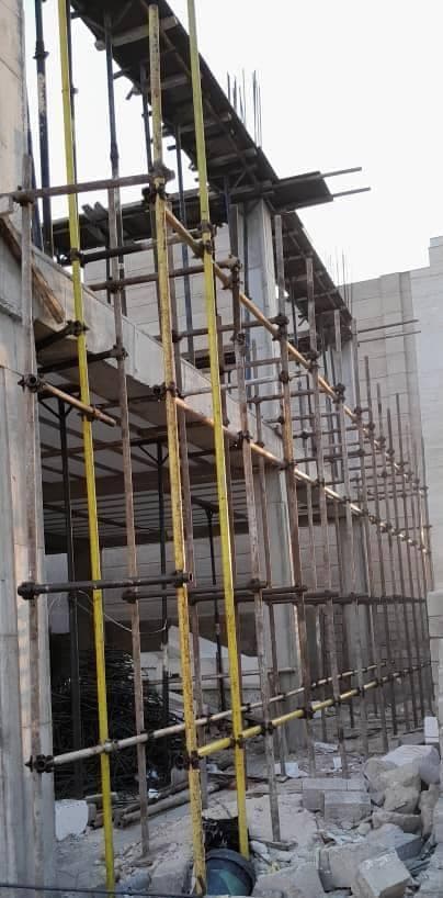 داربست فلزی رامین در قشم