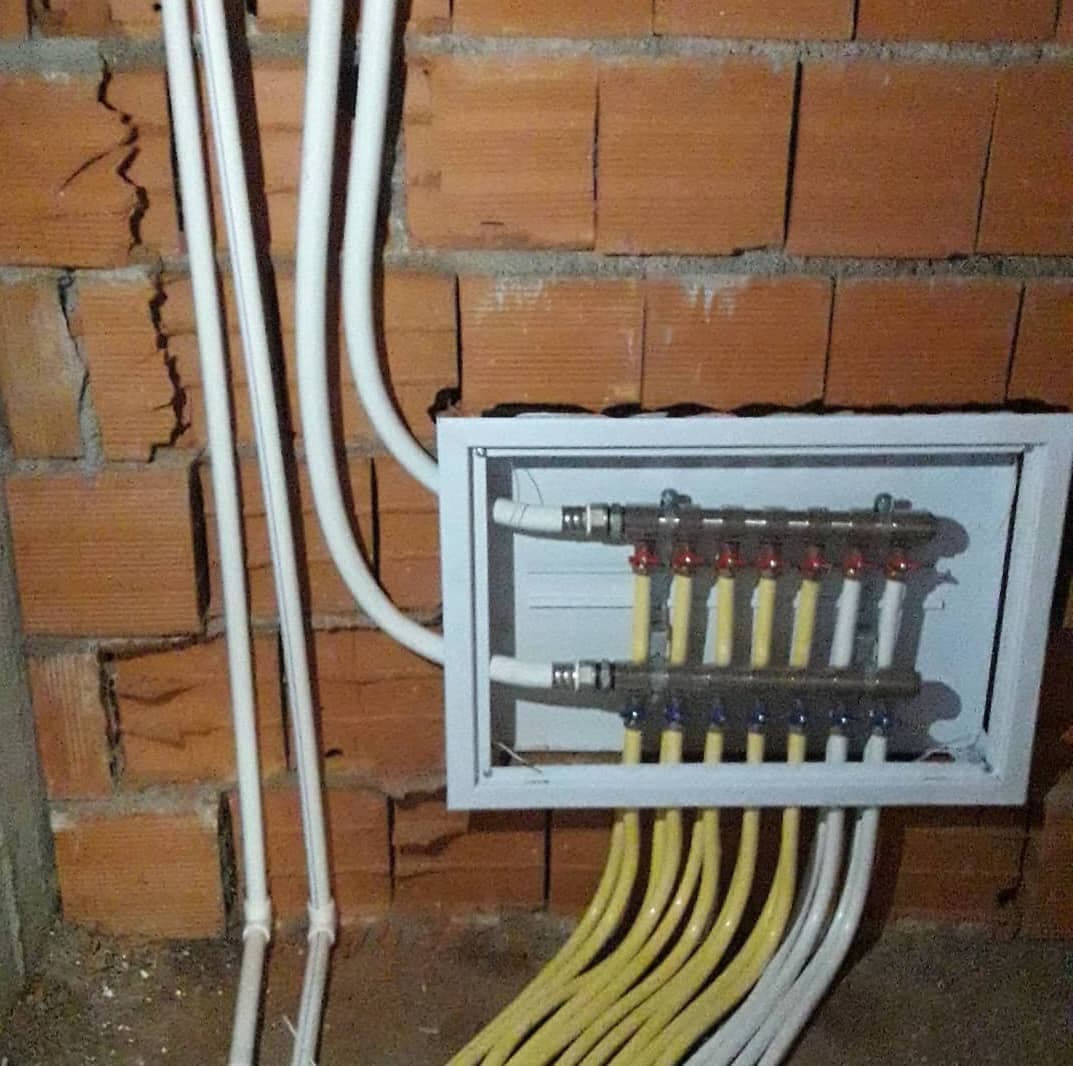 تاسیسات لوله کشی ساختمان به مدیریت حمید عبدی در محمودآباد