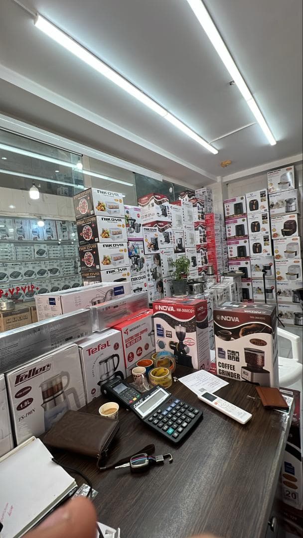 واردات و پخش لوازم خانگی جوهری در بندر گناوه