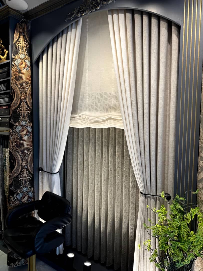 طراحی و دوخت پرده مدرن هاشمی پور در تهران