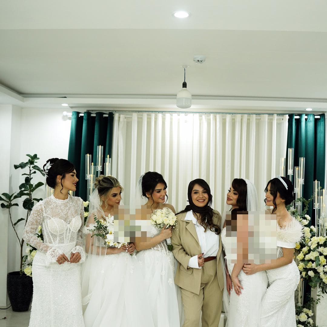 میکاپ تخصصی عروس سالن سمیه زلفی در گلسار رشت