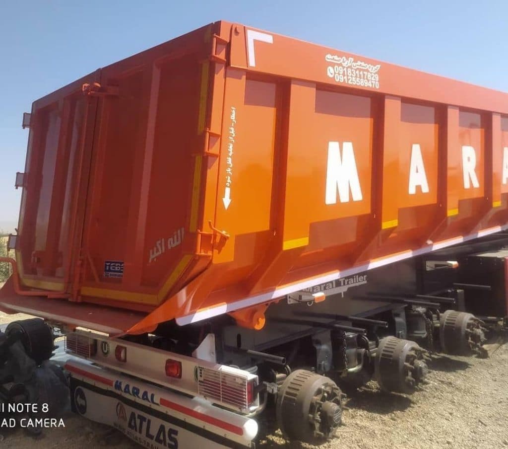 تریلی سازی و کمپرسی سازی آریا صنعت در همدان