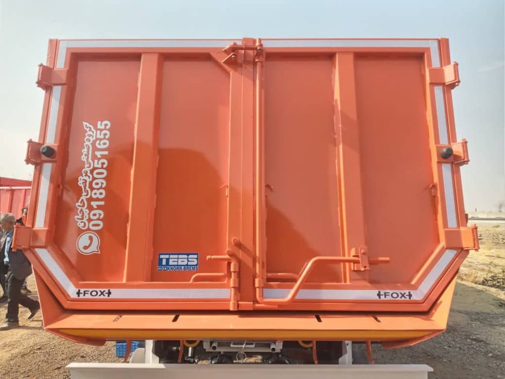 تریلی سازی کمپرسی دو و سه محور مرتضی حاجیان در همدان