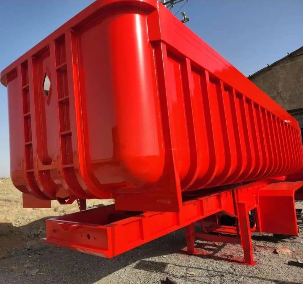 تریلی سازی مهر تراک ساخت و تعمیر تریلی کمپرسی دو و سه محور در همدان