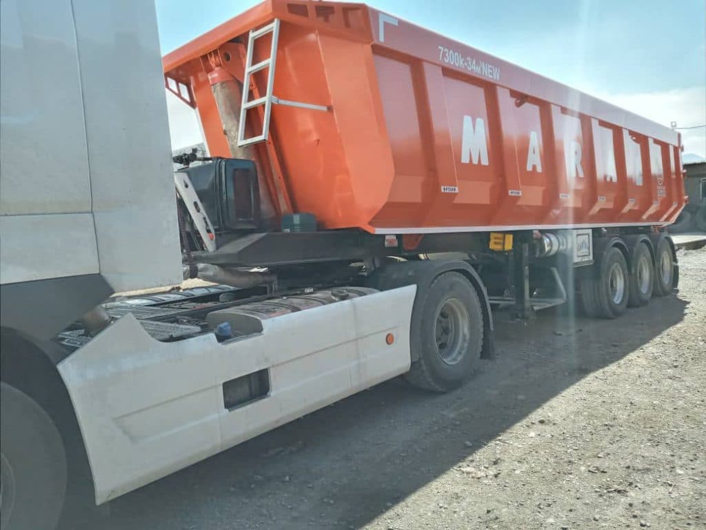 تریلی سازی کمپرسی دو و سه محور مرتضی حاجیان در همدان