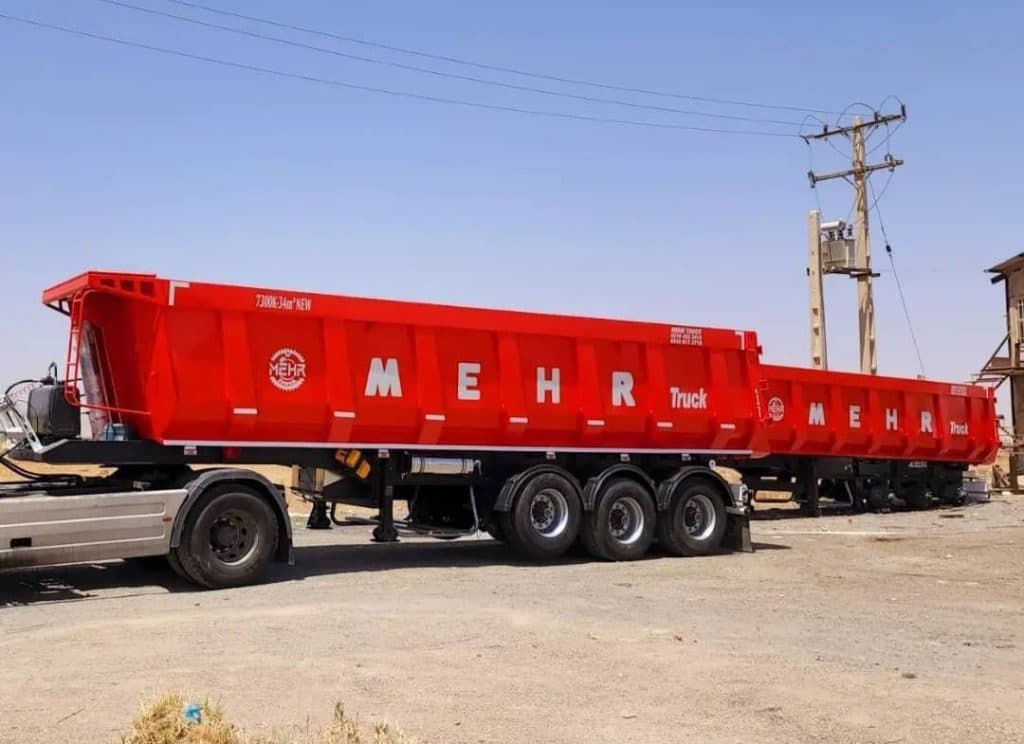 تریلی سازی مهر تراک ساخت و تعمیر تریلی کمپرسی دو و سه محور در همدان