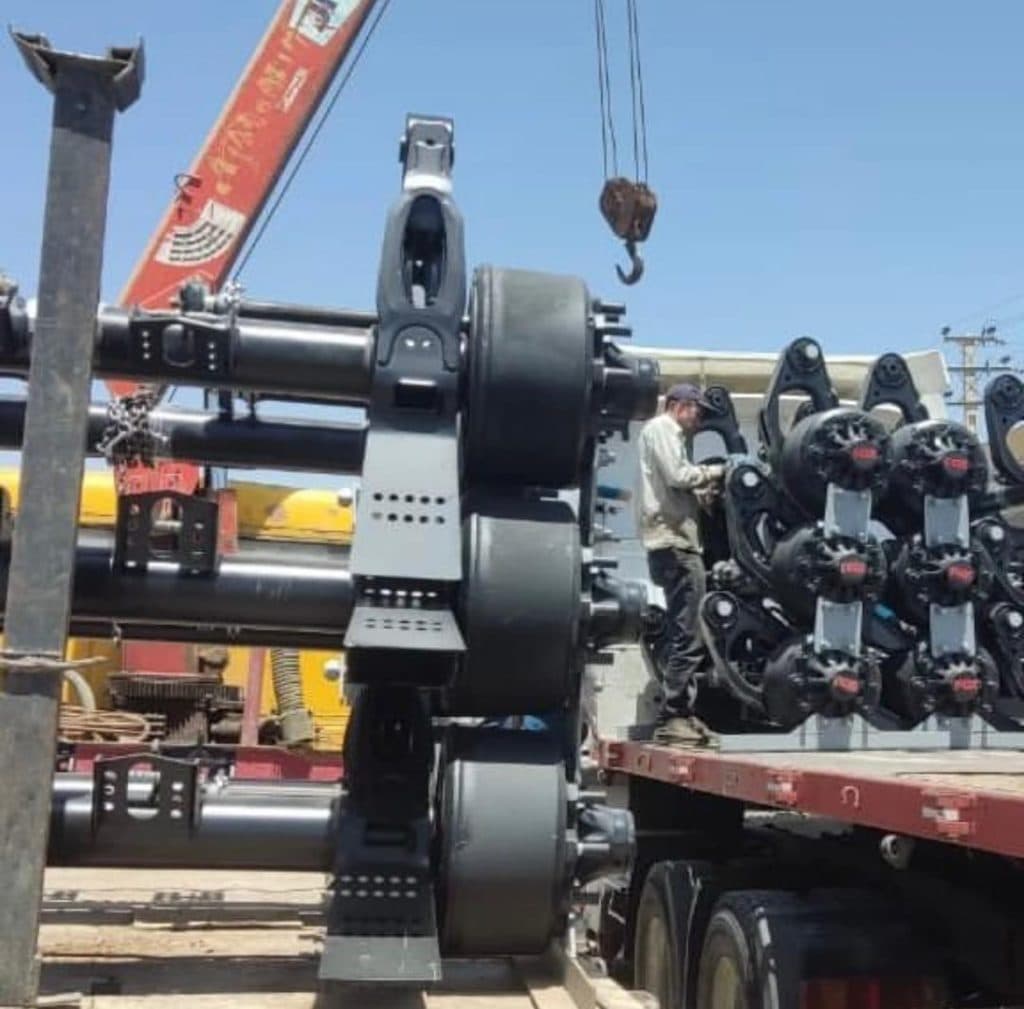 تریلی سازی کمپرسی دو و سه محور مرتضی حاجیان در همدان