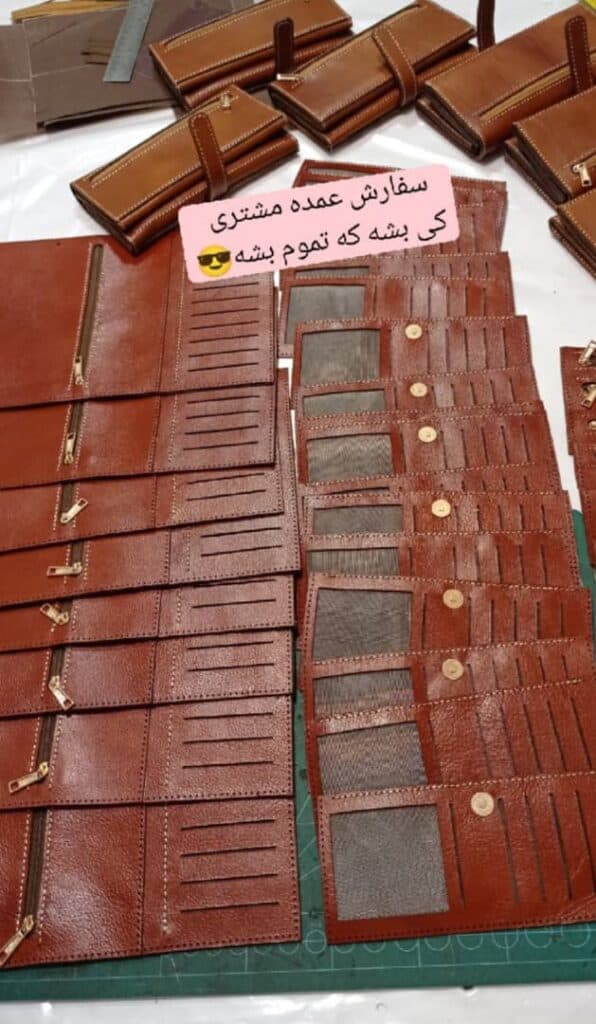 تولید و فروش کیف چرم طبیعی چوکو چرم در قم