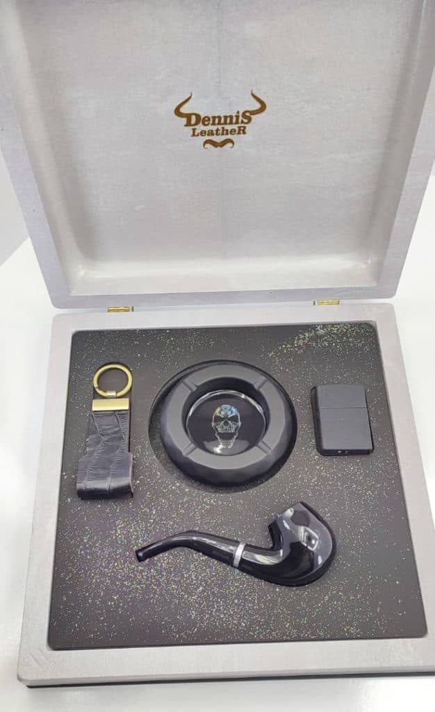 تولید و پخش ست چرمی کیف و کمربند Dennis در مشهد