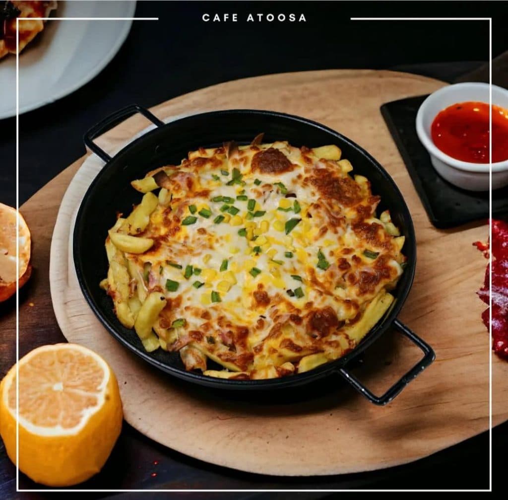 کافه رستوران آتوسا در ستارخان شیراز