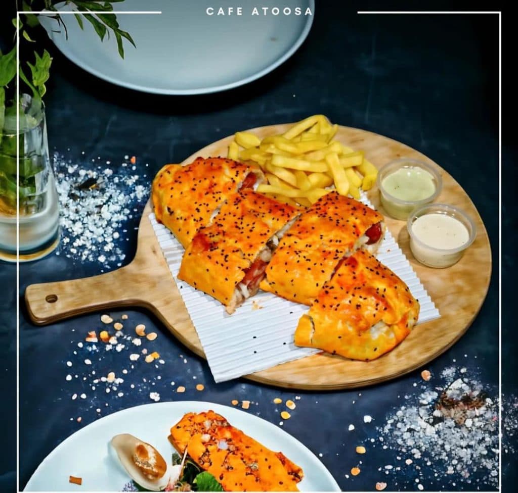 کافه رستوران آتوسا در ستارخان شیراز