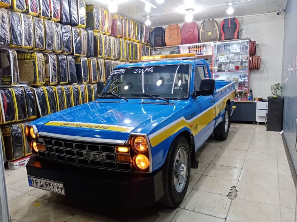 کفی بر خودرو شبانه روزی پورعسگری نطنز