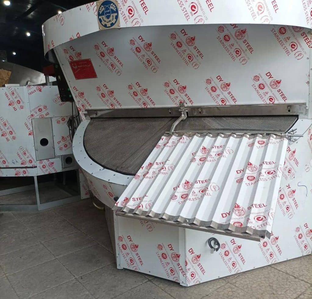 تولید دستگاه نانوایی جی پخت حمید در اصفهان