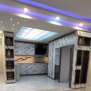 طراحی و نصب دکوراسیون داخلی آقای چوب در گلشهر کرج