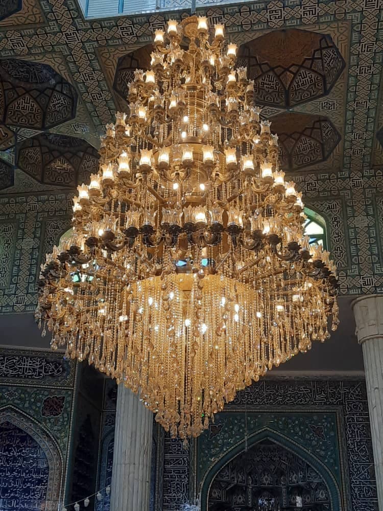 فروش و نصب لوستر طبقاتی واقفی در کاشان